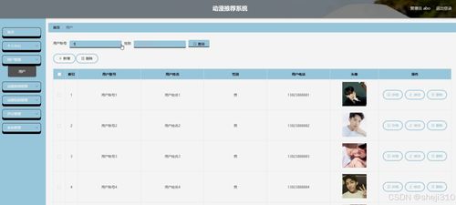 基于Java Vue的計算機畢設(shè) 動漫推薦系統(tǒng)的系統(tǒng)集成設(shè)計與實現(xiàn)